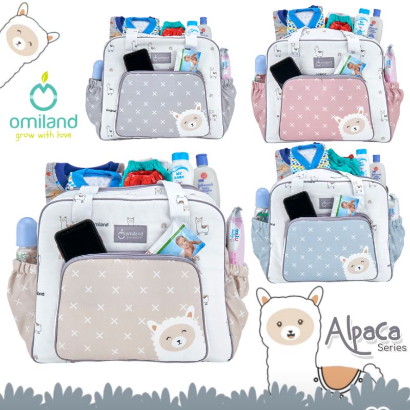 Omiland Tas Bayi Besar Alpaca Series