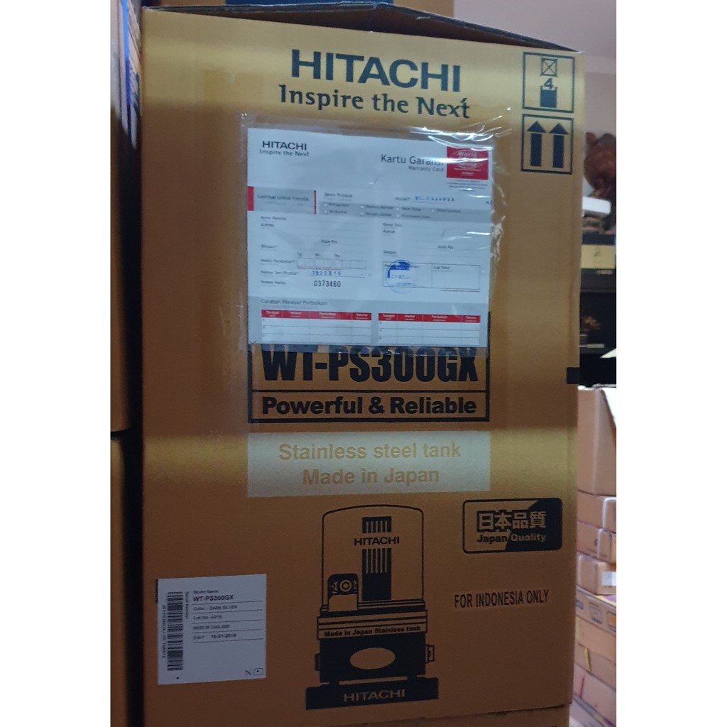 Pompa air Hitachi WTPS 300 GX