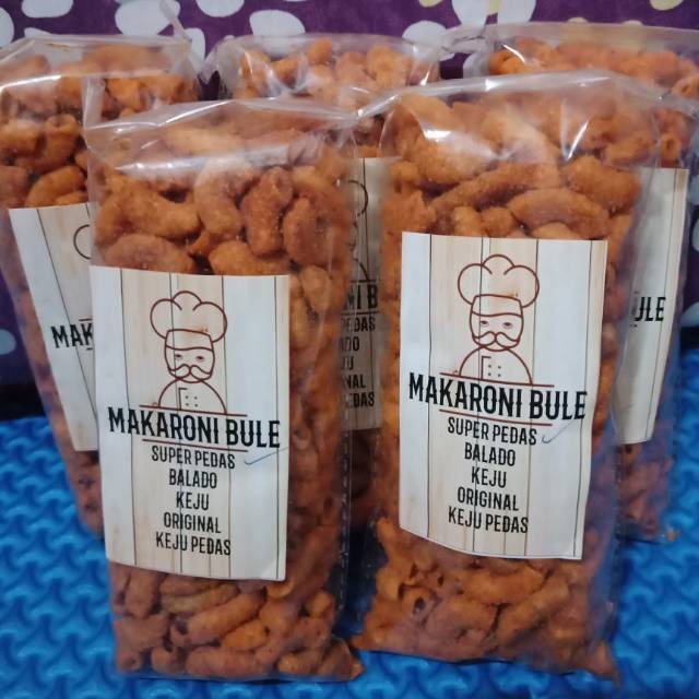 

Makaroni bule super pedas 8k isi 100gram