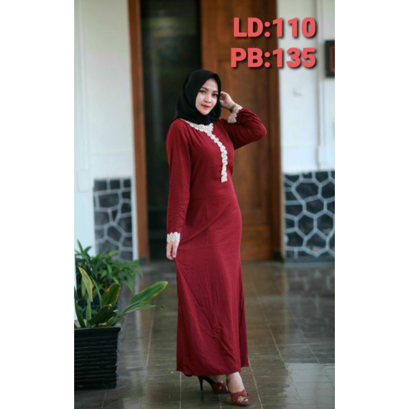GAMIS RENDA araban daster arab KAIN RAYON SUPER