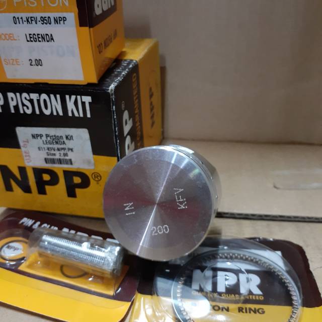 Piston kit pegenda oversize 200 npp