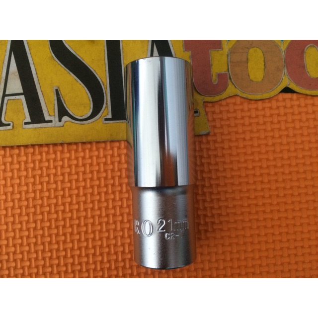 (WIPRO) Kunci Sock Panjang 21mm 6pt 1/2" (sok LONG)