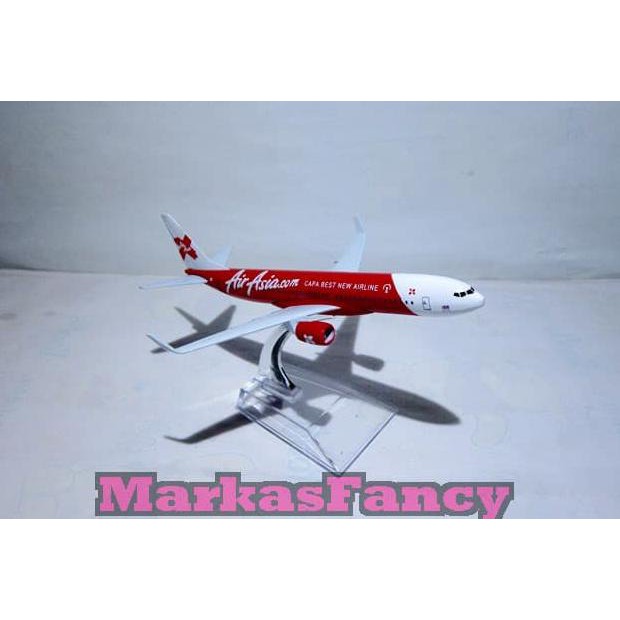 Miniatur Pesawat Air Asia B737 - Termurah 