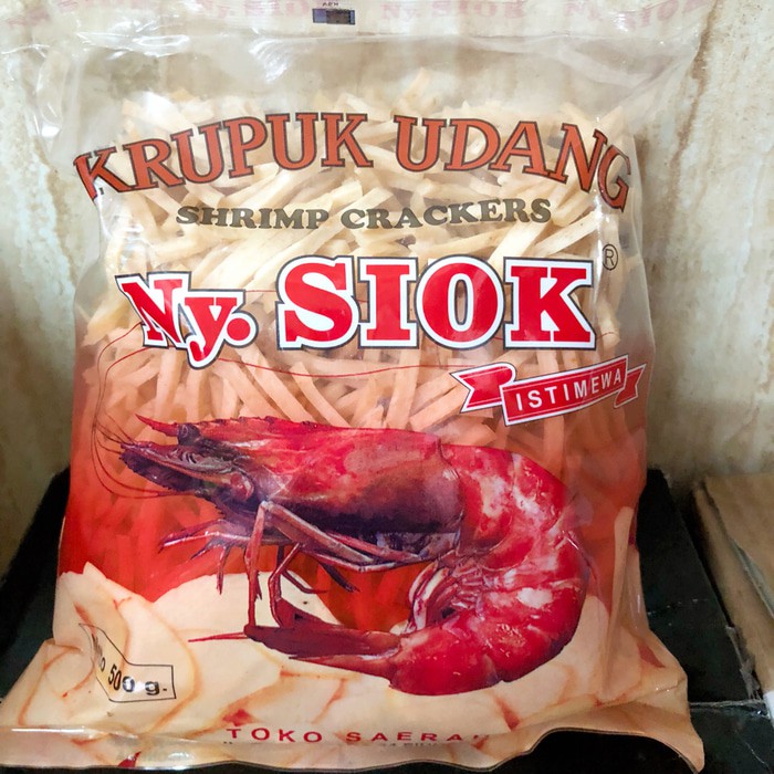 

Kerupuk Krupuk Kroepoek Udang Ny Siok STIK 500 gram Oleh-Oleh Khas Sidoarjo FREE BUBBLE