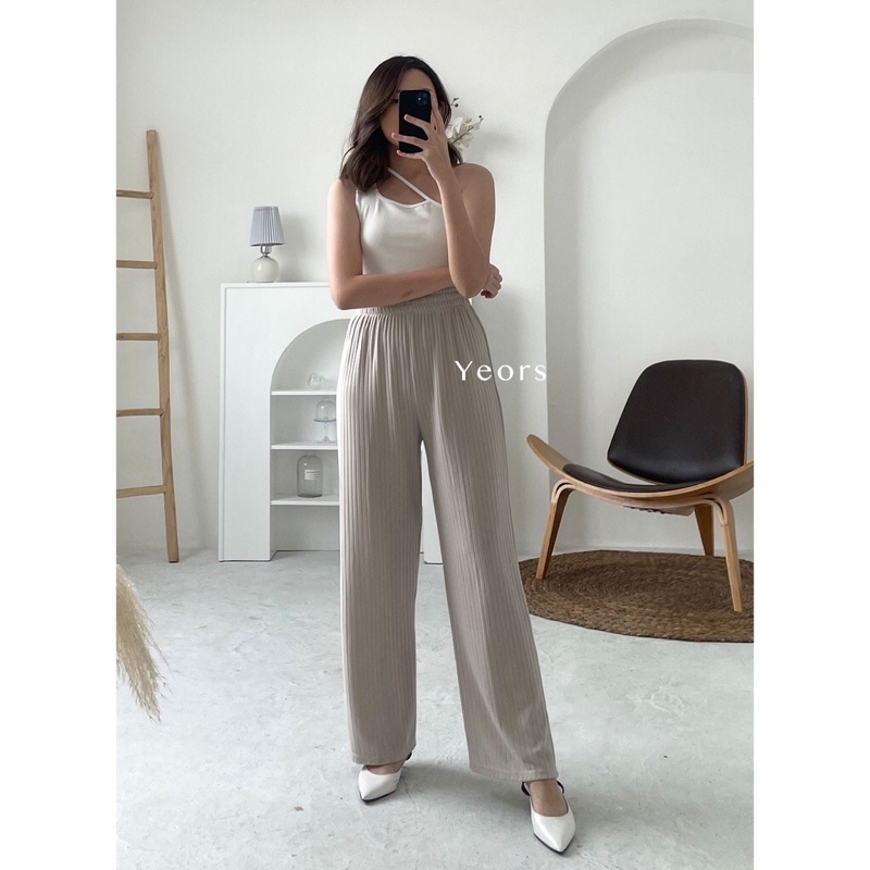 MIYU KULOT RAJUT | CELANA RAJUT | KNIT PANTS