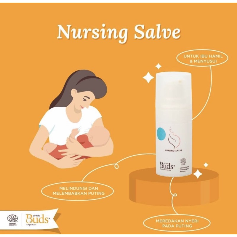 Buds Nursing Salve 15 ml - Obat puting Lecet
