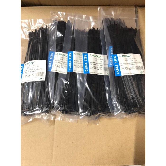 

Sale Kabel Ties Tali Sabuk 200Mm 2.5 X 200 Mm 20 Cm Isi 100 Pcs Sangat Memuaskan