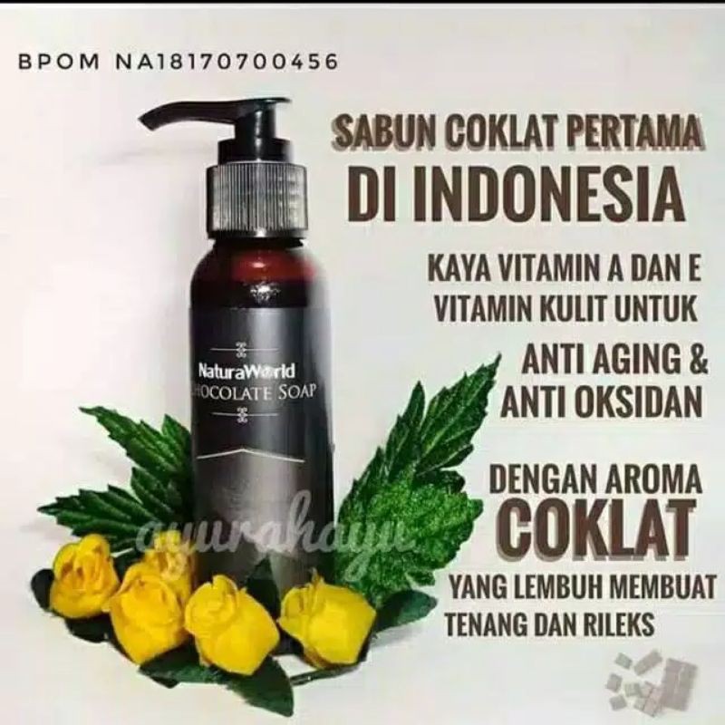 

Natura Chocolate Shoap (NCS) 100% Original