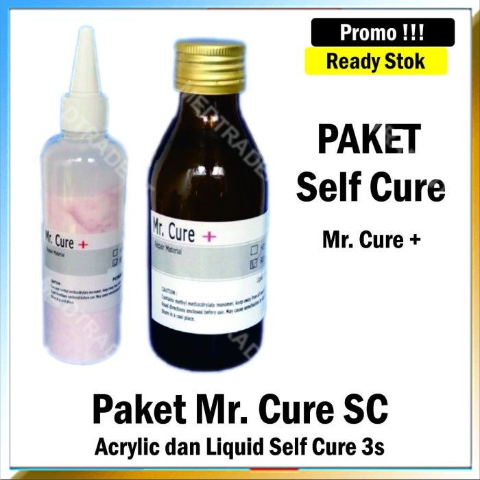 Mr. Cure Powder SC & Mr. Cure Liquid Self Curing 1 Set Paket SC