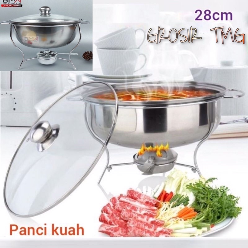 BMW PANCI PRASMANAN TUNGKU API /PANCI KUAH PRASMANAN TUTUP KACA | PANCI PRASAMANAN BULAT