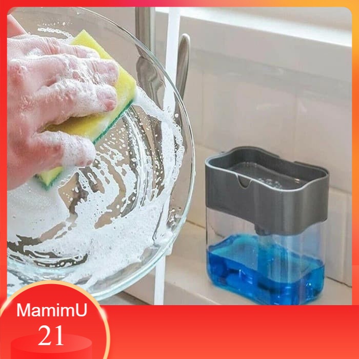 Kotak Sabun Cuci Piring / Soap Pump Dispenser Sabun Spons Cuci Piring