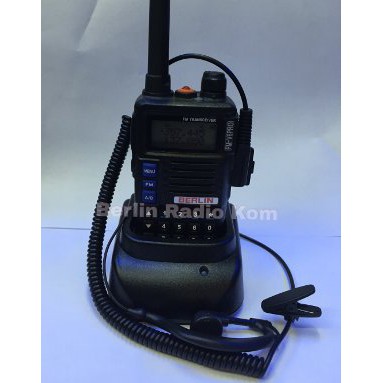 Promo Termurah Radio Ht   Walky Talky Berlin Fm V6Pro 3Band Rainfoop   Handsfree Original