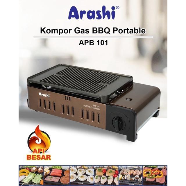 Kompor Gas Portable BBQ Dan Grill  Arashi APB 101