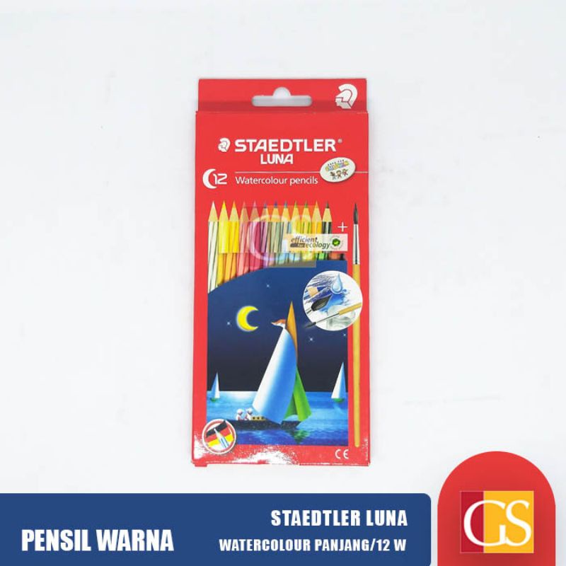 

PENSIL WARNA WATER COLOUR LUNA STAEDTLER 12 WARNA PANJANG