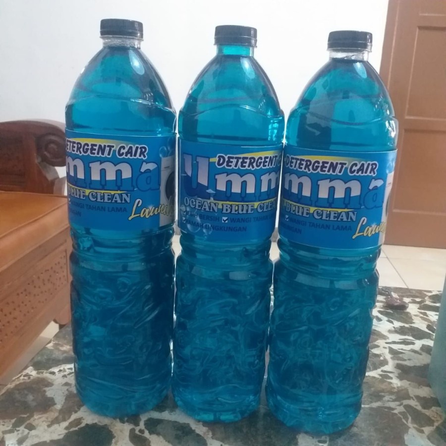 detergen cair laundry curah 1,5 liter harum pekat