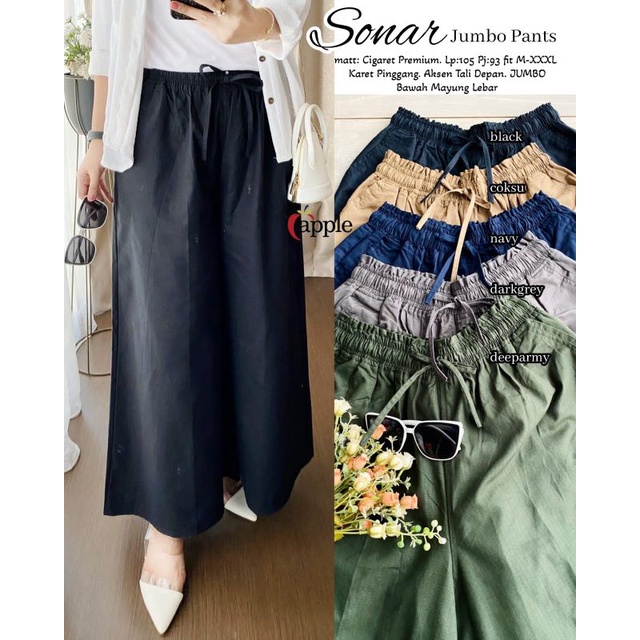 Sonar Jumbo Pants By Apple Store