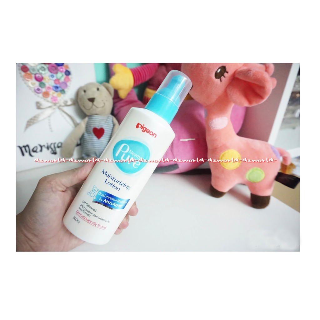 Pigeon Newborn Pure Moisturizing Lotion 200ml Handbody Bayi Baru lahir New born Pigen