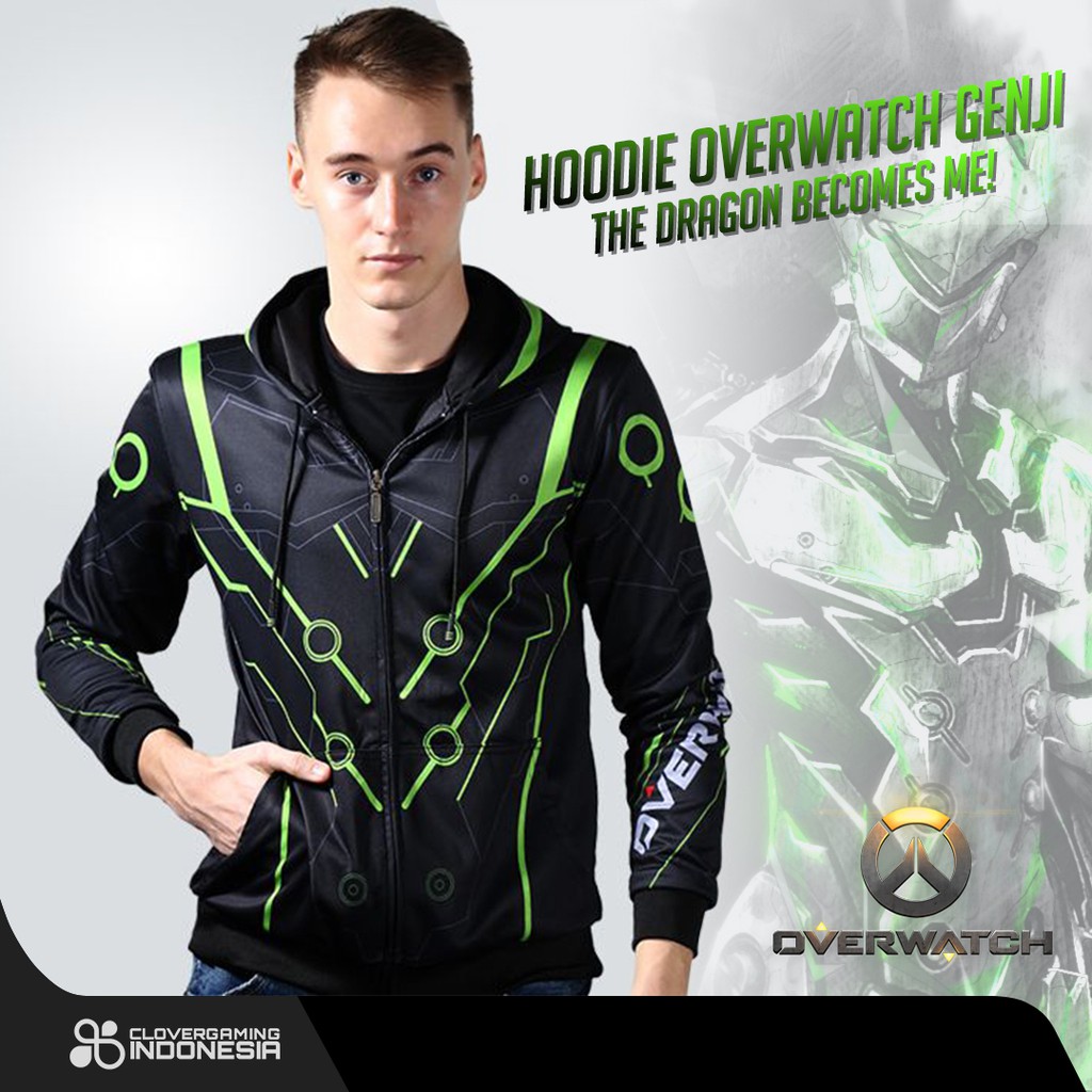 Hoodie Genji Overwatch - Premium Gaming Hoodie