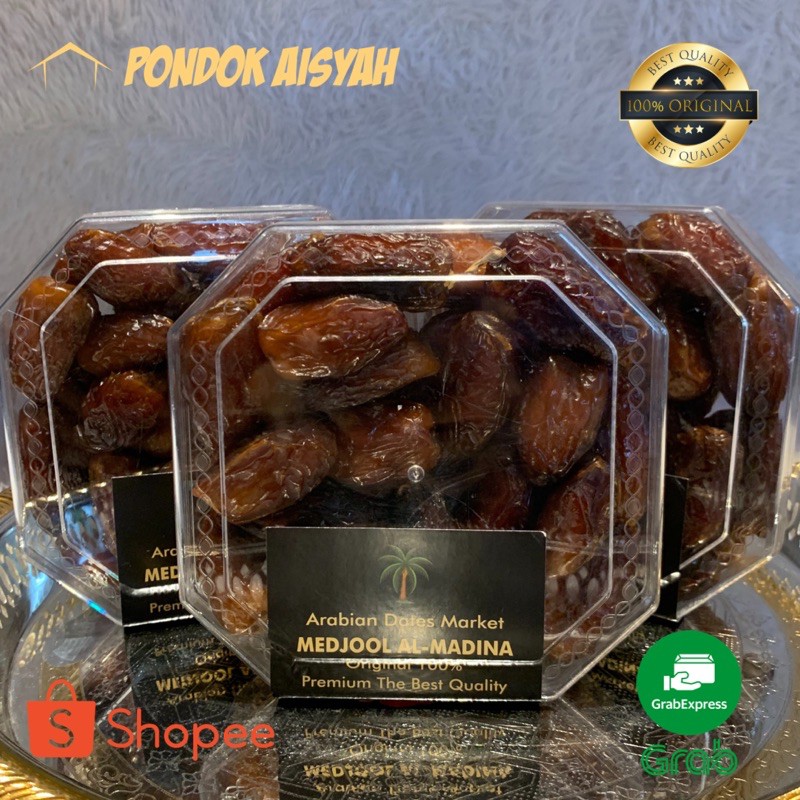 

Kurma Medjool Al-Madinah Jumbo Premium 500 gr