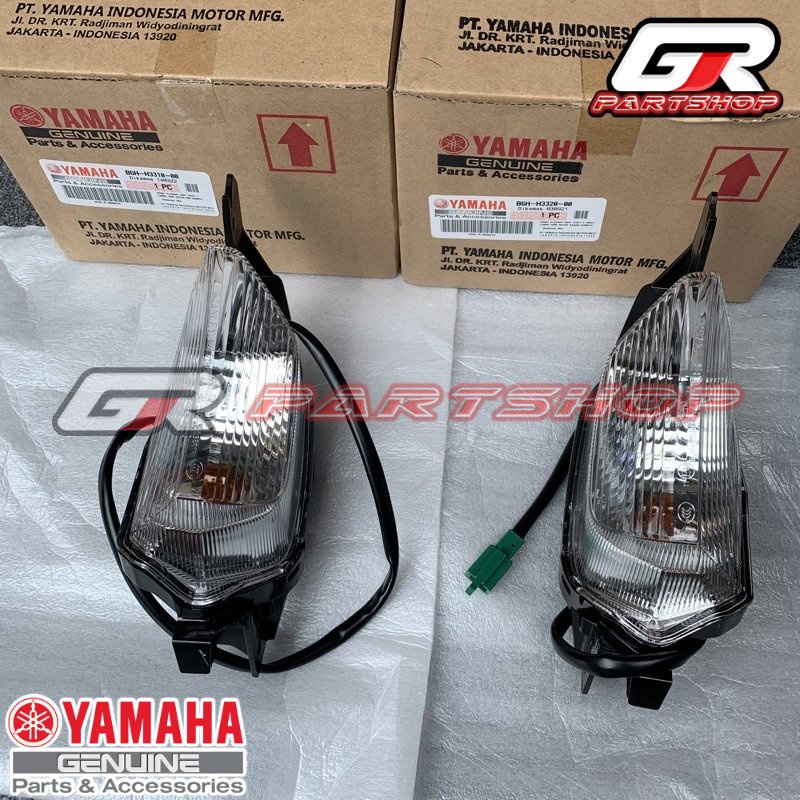 kanan kiri ada di varian | sen depan assy new nmax original yamaha lampu riting ori ygp