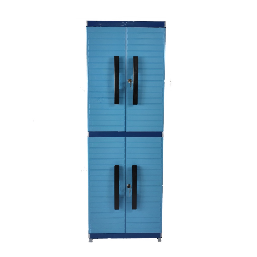 MIAMI KINARA LUXURY LEMARI PLASTIK SUSUN RAK MINIMALIS 4 PINTU