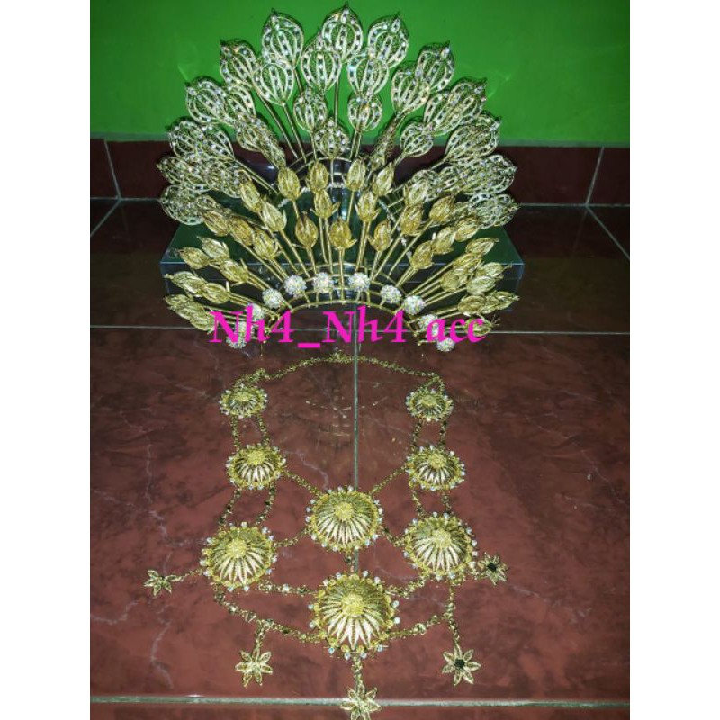 dua bando bugis/sunda set kalung