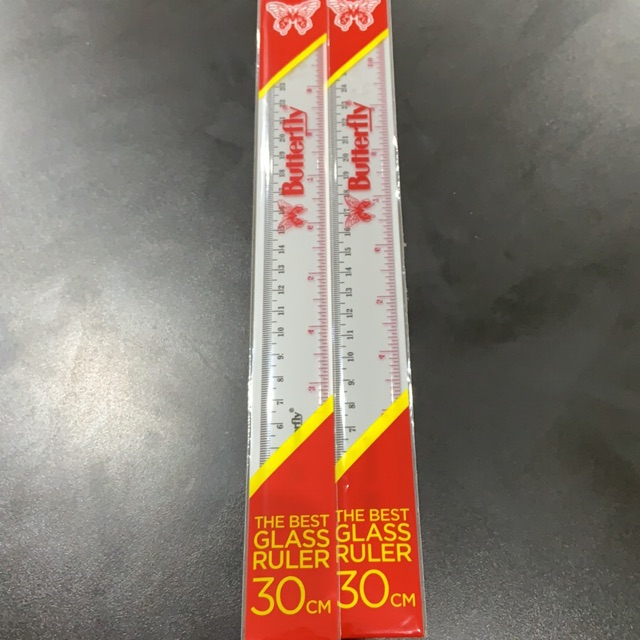 

Butterfly Penggaris Plastik 30 Cm Plastic Ruler