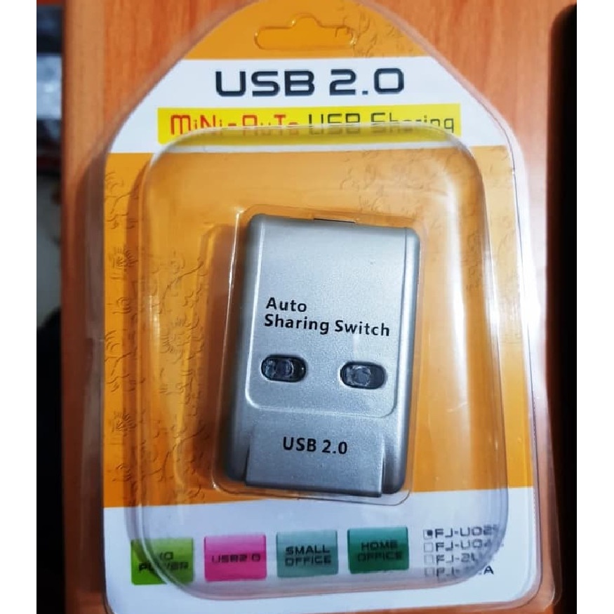 USB AUTO SWITCH PRINTER 2 PORT / DATA SWITCH / USB SHARING SWITCH