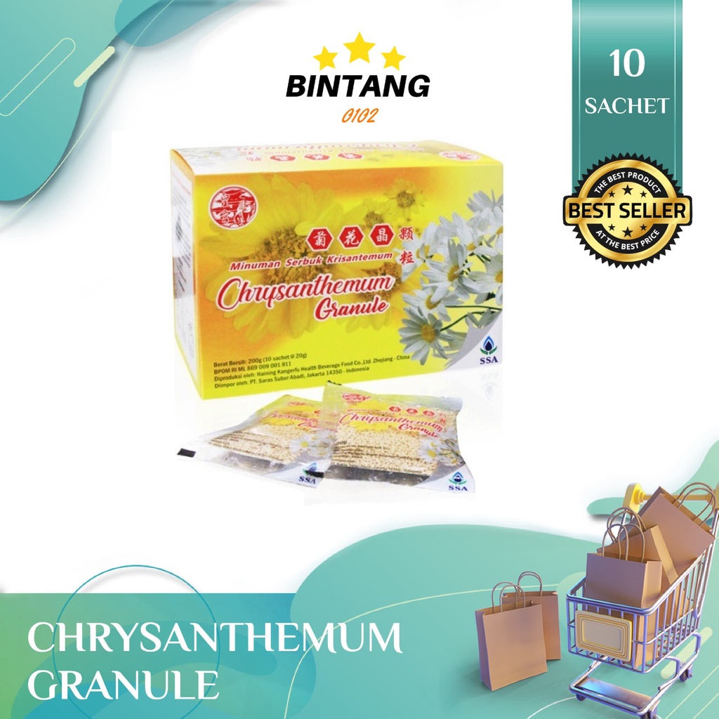 

Chrysanthemum crystals instal tea teh kembang SSA