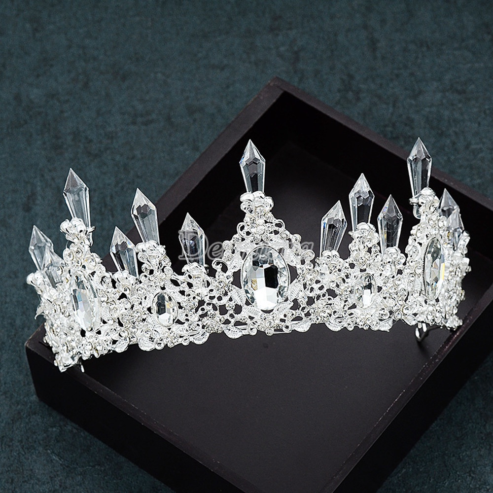 Diamond Light Crown - Mahkota Bridal Colorfull - Mahkota Pengantin