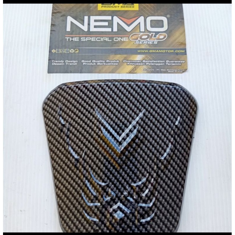 Tutup/cover bensin pcx 2020 Nemo carbon/karbon Original Nemo