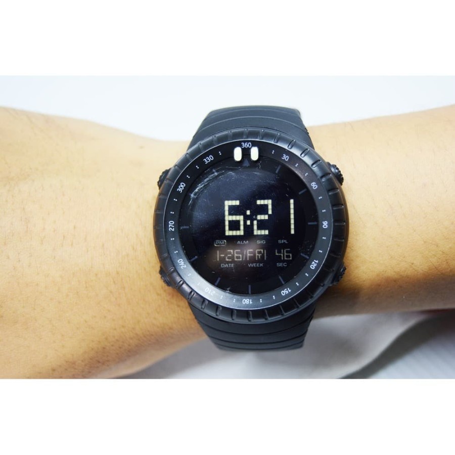 Jam Tangan Pria - JEPPAR 1997 Jam Tangan Digital Pria Sport LED Water Resistant 50M