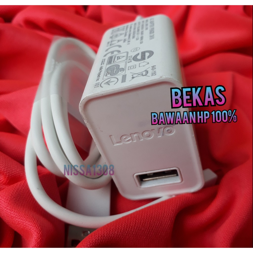 Charger Lenovo K4 NOTE A5S K9 VIBE shot Vibe c