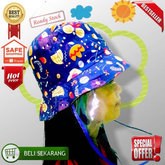 Topi face Shield / topi anti korona fashion untuk dewasa dan anak