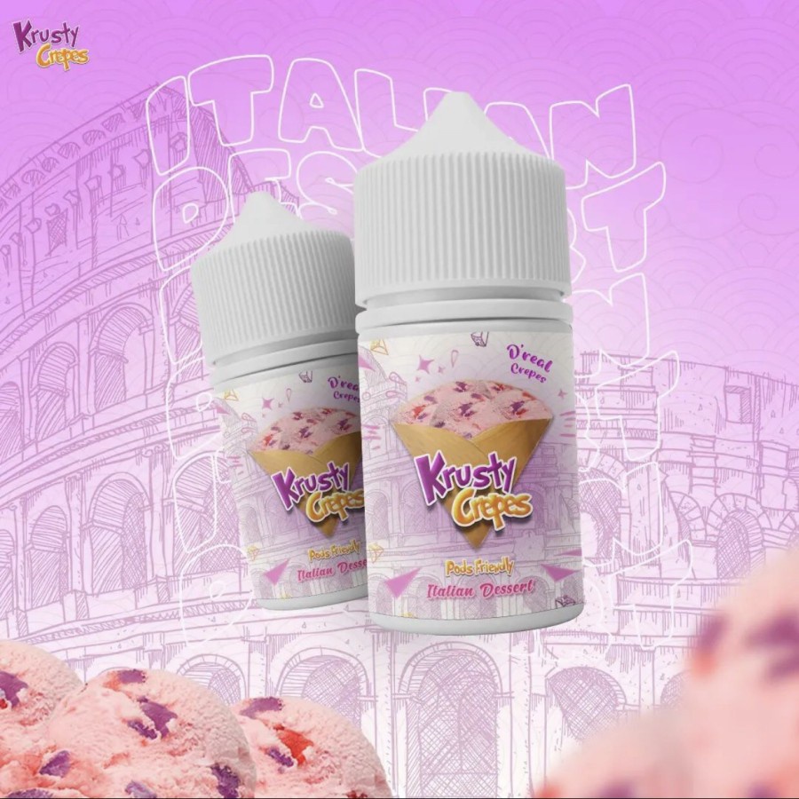 [NEW!!!] KRUSTY CREPES PODS FRIENDLY SERIES 30ml 15mg - 100% AUTHENTIC