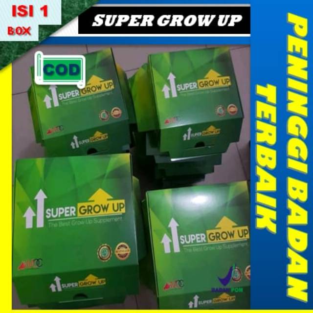 

SUPER GROW UP SUSU + KAPSUL TERBAIK PENINGGI BADAN