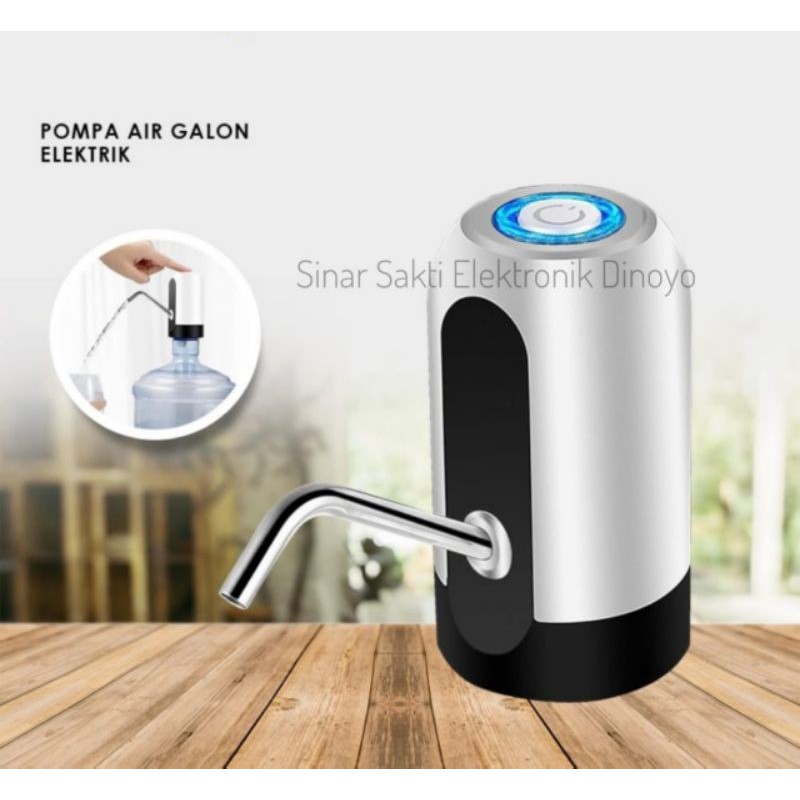 Rechargeable Pompa Galon Elektrik USB Mini - Water Pump Portable