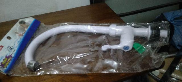 Kran Angsa Plastik Pvc New Soligen B3 Engkol (pipa Bawah)