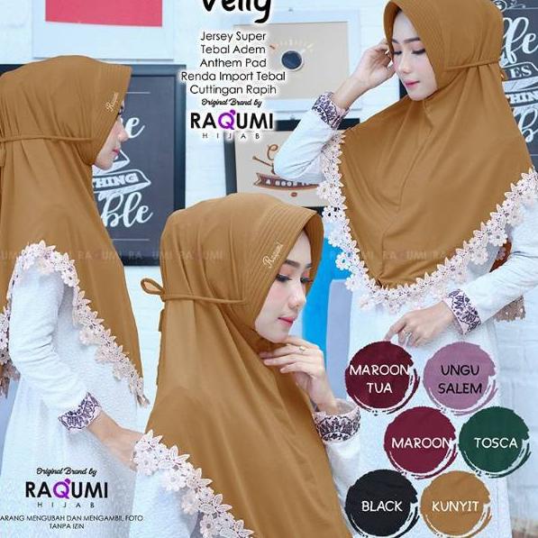 タ HIJAB INSTANT VELLY ORI AHFIL FARRAH ARJUNA HIJAB ➶