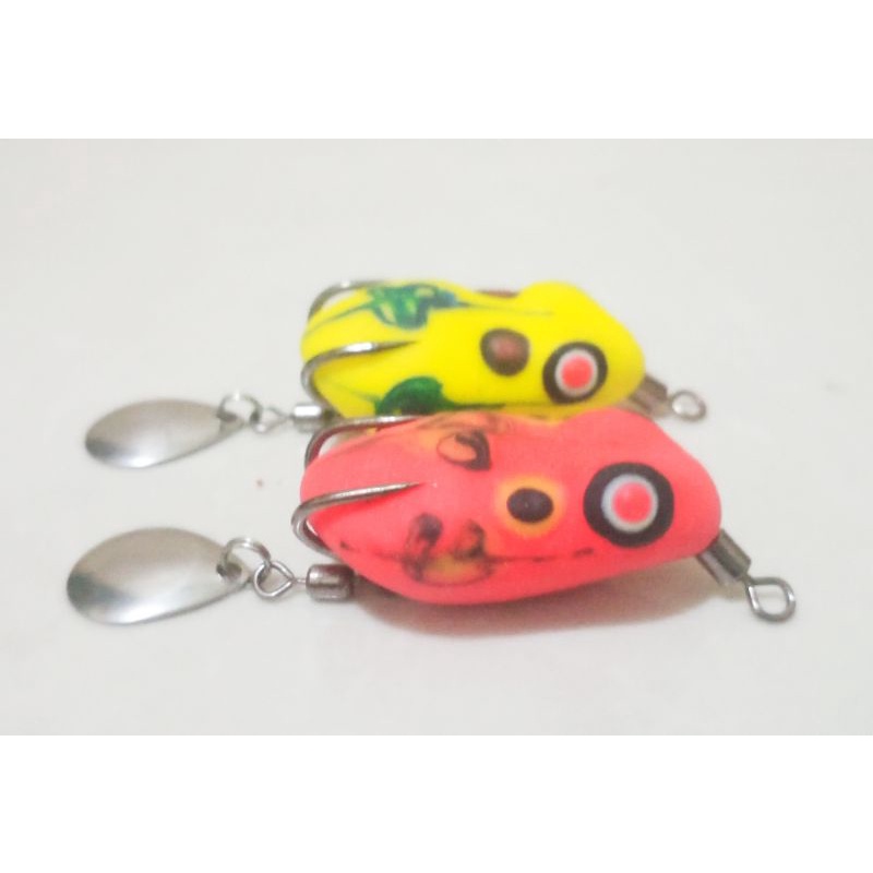 softfrog / umpan palsu / kodok palsu / umpan casting / lure casting ukuran 3,2 cm