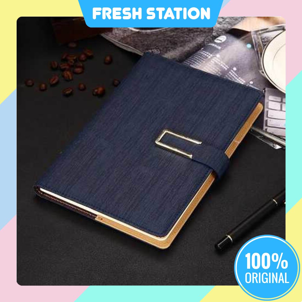 

LemonBest Buku Catatan Polos Kertas A5 Jurnal Harian PU Leather Cover Mewah Elegan
