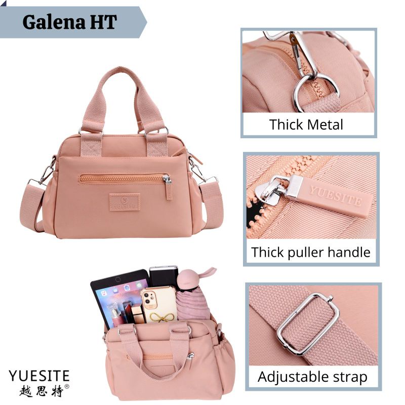 TAS WANITA YUESITE GALENA ORI 2FUNGSI TENTENG SELEMPANG IMPORT CYUTEBAGS