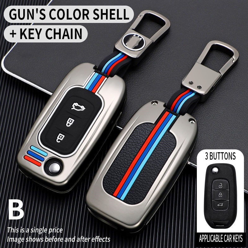 Casing Kunci Remote Mobil 3 Tombol Untuk lada vesta granta renault megane clio captur kangoo