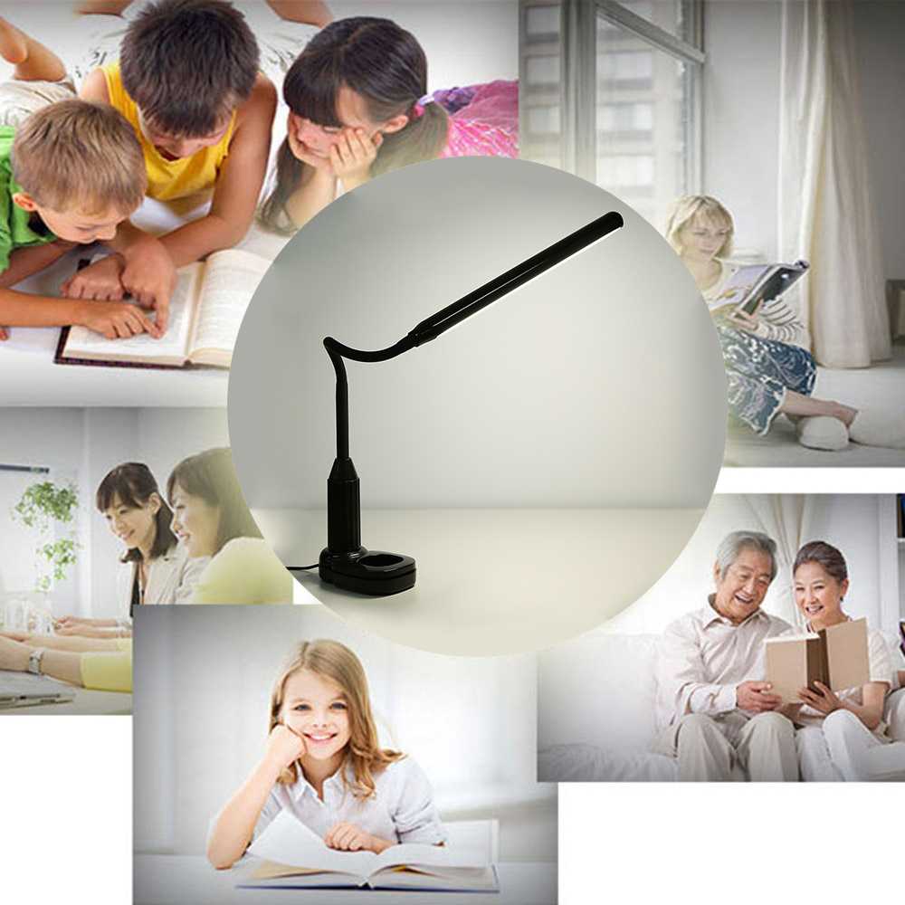 Lampu Meja LED Eye Protection Desk Lamp Clip 24 LED 5W / Lampu Kerja Tidur LED / Lampu Belajar Anak LED Rechargeable USB Listrik Aesthetic Karakter Super Terang / Lampu Meja Belajar Jepit Hias Anak Rechargeable Cas Ulang Lucu / Lampu Baca Buku USB Portabl