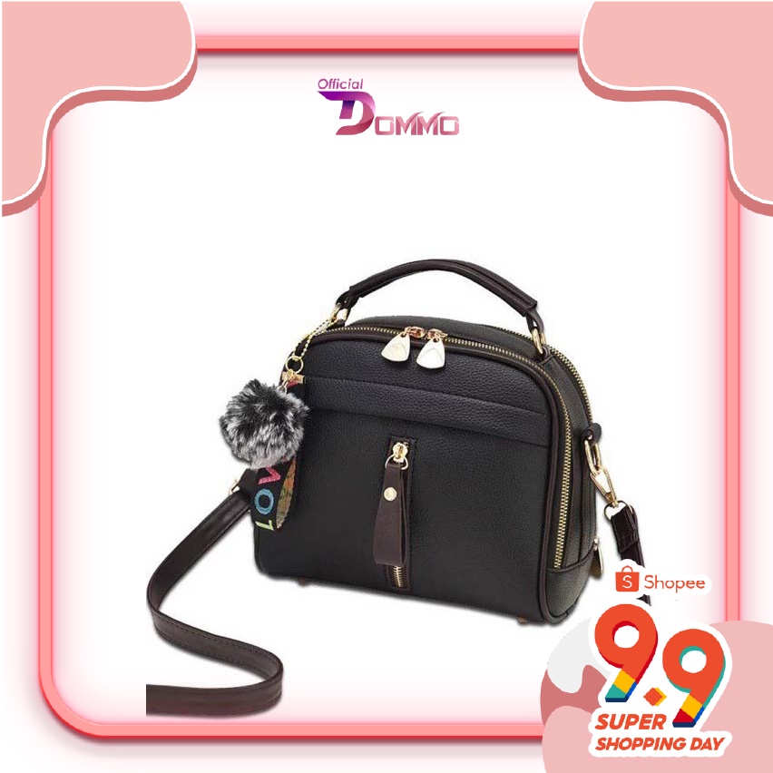 [LOKAL] DOMMO - D1262 TAS EVALIA - Tas Selempang Wanita MORYMONY SLEMPANG TASSLEMPANG