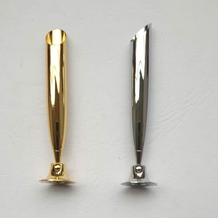 

MURAH tempat pen (soket) silver & gold