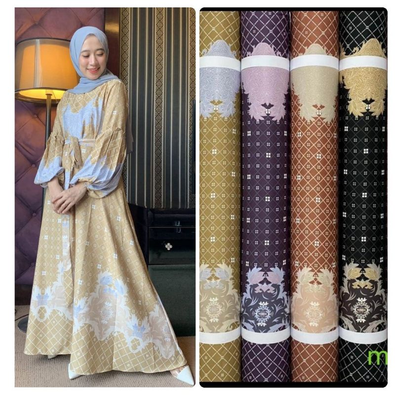 Kain Maxmara Motif terbaru Andalusia harga per 0.5m