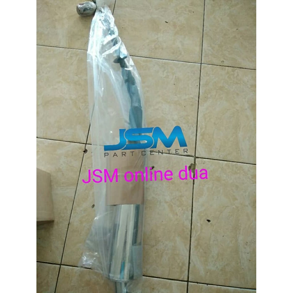 KNALPOT SUPRA X 125 2007 DOUBLE DISC ORI AHM 18300-KVL-N00 ORI ORIGINAL