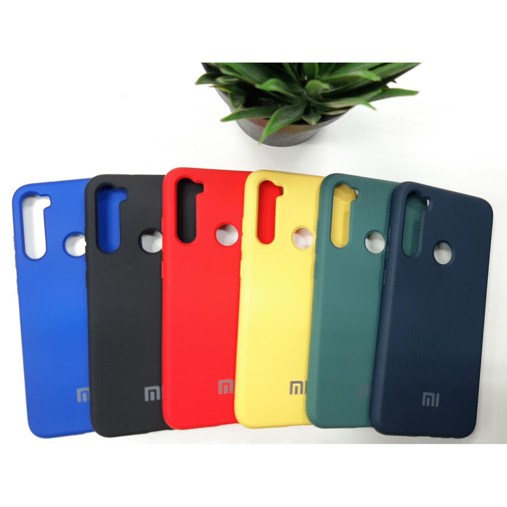 SOFTCASE SILIKON MACARON LOGO XIAOMI REDMI NOTE 8 PRO , REDMI NOTE 8 , REDMI 8