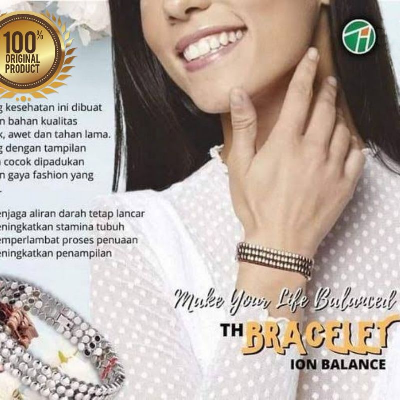 ⭐⭐⭐⭐⭐ Gelang Kesehatan ionPremier TH-Bracelet Original